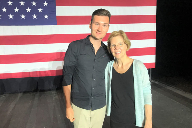 Die Senatorin von Massachusetts und Präsidentschaftskandidatin Elizabeth Warren