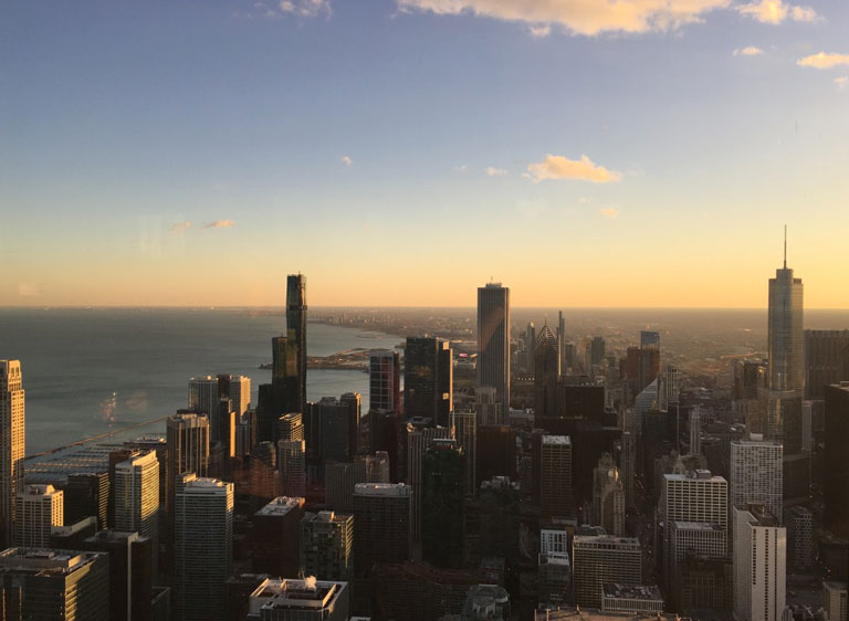 Ausblick vom Jon Hancock Tower