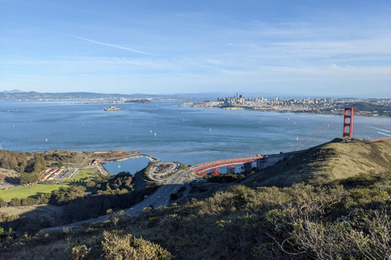 Wanderwege in der Bay