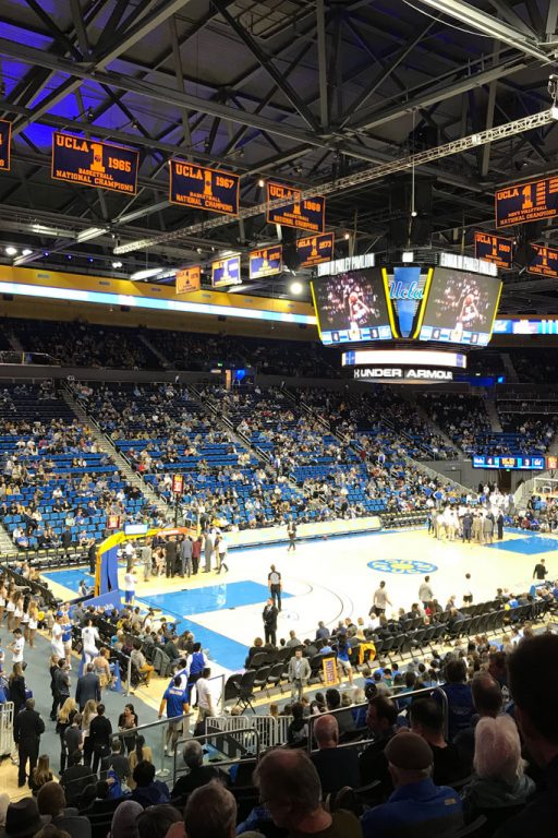 06-js-ucla-pauley-pavilion Besuch eines Basketballspiels im Pauley Pavilion auf dem UCLA Campus