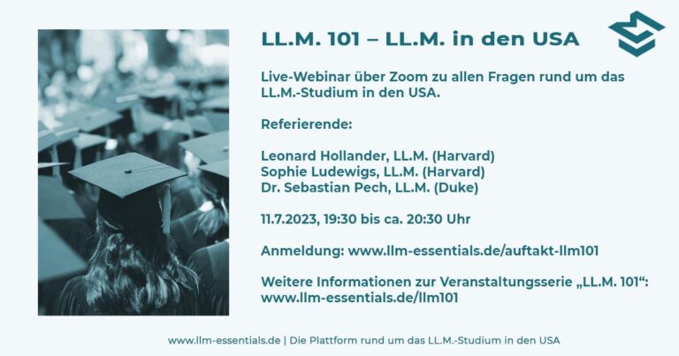 LL.M. 101 Auftakt 2023