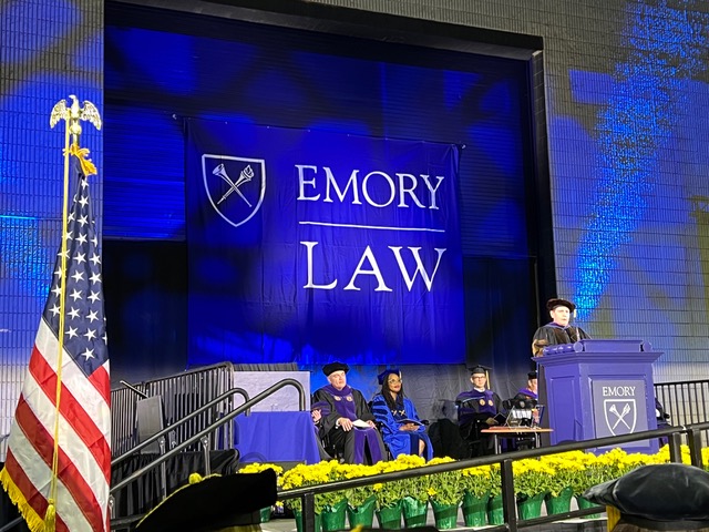Emory Law Abschlussfeier
