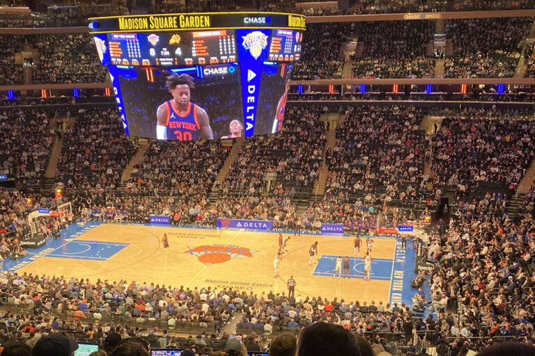 Spiel der „Knicks“ im „Madison Square Garden“