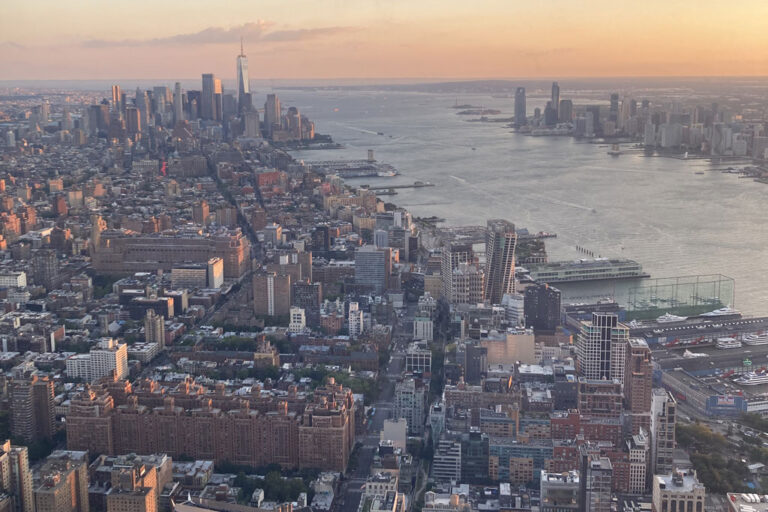Ausblick auf Manhattan von „The Edge“